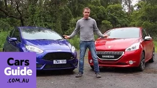 Ford Fiesta ST vs Peugeot 208 GTI review
