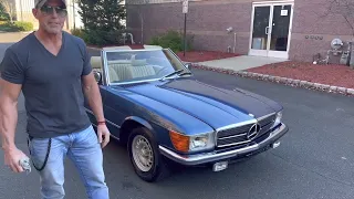 1983 Mercedes-Benz 280SL European 5 Speed walk around video 11/8/22