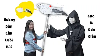 Chara Hướng Dẫn Làm Lưỡi Hái Của Reaper Sans Cực Đơn Giản