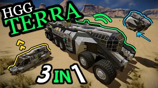 T.E.R.R.A. 3-in-1 Multigrid! Space Engineers Showcase (HGG - TERRA)