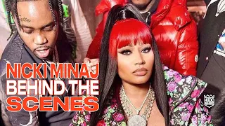 NICKI MINAJ GOES TO FIVIO FOREIGN'S HOOD | BEHIND THE SCENES ( PART 1 )