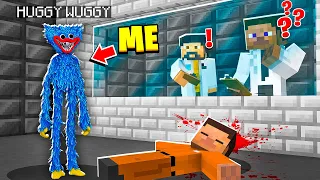 I Became HUGGY WUGGY in MINECRAFT! - Minecraft Trolling Video