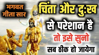 चिंता और दुःख से परेशान हो तो इसे सुनो | BHAGWAT GEETA SAR #bhagwatgeeta