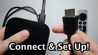 Apple TV 4K (2022) How to Connect & Set Up! (No HDMI Cable in Box)