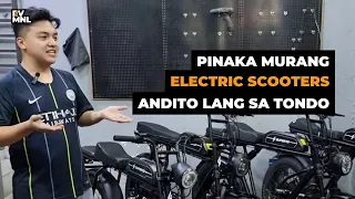 Mura at Bagong Electric Scooters ng Motur EVP | Erjohn So | Electric Vehicle Manila