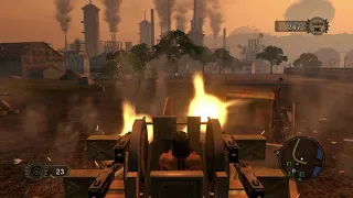 Fighting UP and AN with .50 Cal anti-air trucks. | Mercenaries 2: World in Flames | Mercs 2: WiF