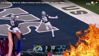 Reacting To Los Angeles Rams vs Dallas Cowboys 2023 NFL Full Game Highlights Reaction!