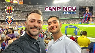 FC Barcelona - Villarreal 3:0 | Lewandowski | Pique | Goals & Highlights 🏟 Stadium Vlog 🇪🇸 ②⓪②②