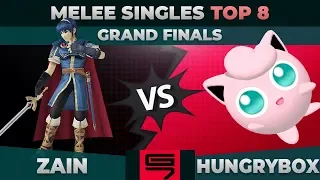 Zain vs Hungrybox - GRAND FINALS: Top 8 Melee Singles - Genesis 7 | Marth vs Puff