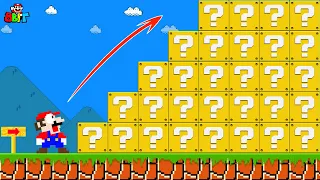 What if Happend Mario collect 999x 3D item Blocks in New Super Mario Bros. Wii? | Game Animation