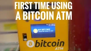 First time i Use a Bitcoin ATM 🤑