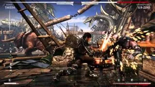 Mortal Kombat X Rhonin takeda 2 bars 50% into re-stand