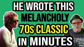 Legend Wrote This Heart Wrenching 70s Classic In MERE Minutes..Blew Up His Career!—Professor of Rock