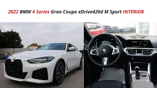 2022 BMW 4 Series Gran Coupe 420d M Sport - INTERIOR by Supergimm45