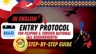 🛑LATEST ENTRY PROTOCOL COMPLETE STEP-BY-STEP GUIDE | ALL REQUIREMENTS & IMPORTANT DOCUMENTS SUMMARY