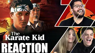 My Kids Watch The Karate Kid!  First time REACTION!