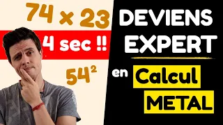 TECHNIQUE des EXPERTS du CALCUL MENTAL (facile à apprendre !!)