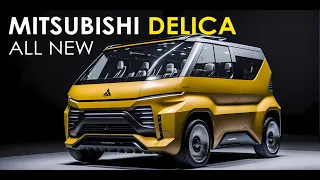 Mitsubishi Delica All New Facelift Concept Car, AI Design