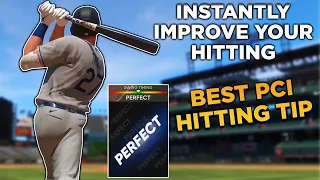 THIS PCI MAKES HITTING EASY! HITTING TIPS MLB THE SHOW 21