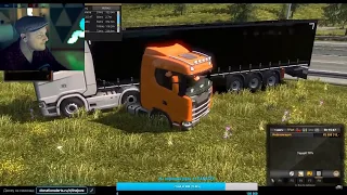 ВСЕ АВАРИИ ДЖОВА  В EURO TRUCK SIMULATOR 2(ETS2)-1#