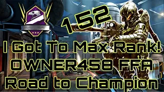 Max Rank of 152 Achieved! Halo 5 Road to Champ #32