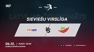 REIR / Dobele SS - Salaspils SS | Sieviešu handbola virslīga | Latvijas čempionāts 2023/2024