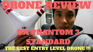 My Phantom 3 Standard Drone Review Video - the best entry level beginner drone right now!!