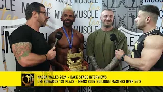 NABBA Wales 2024 - Back Stage interviews