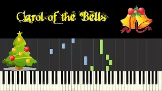 ♪ Easy Piano Tutorial: Carol of the Bells - Mykola Leontovych