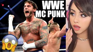 Girl Watches WWE Cm Punk's Most Savage Moments Of All Time - REACTION !!!