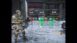 The Division 1.8.3 Секретный сет "Боевик" для ПВП (темная зона, перестрелка, рубеж)