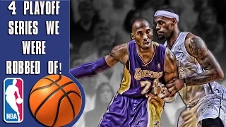 4 of the greatest NBA Playoff series we were robbed of