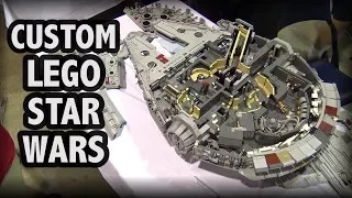 LEGO Millennium Falcon with Full Interior – 10,000 Pieces!