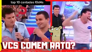 TOP 10 PIORES CANTADAS DO VAI DAR NAMORO COM RODRIGO FARO| tik tok shorts