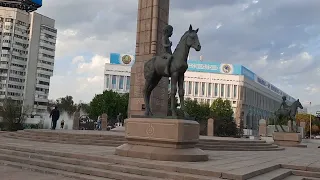 Алматы 2023. Площадь Республики.