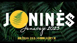 Joninės Jonavoje 2023 (JKC JONAVOS KULTŪROS CENTRAS)