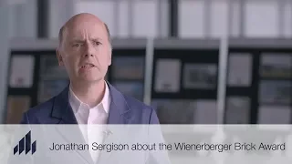 Jonathan Sergison about the Wienerberger Brick Award