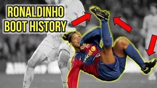RONALDINHO'S FOOTBALL BOOT HISTORY
