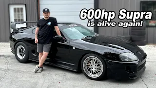 My 600hp MK4 Supra Returns! My First Drive in Over a YEAR!