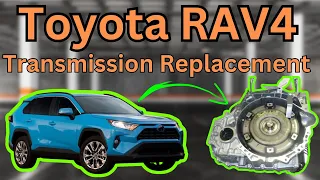 2019-2024 Toyota RAV4 Transmission Removal (step by step)