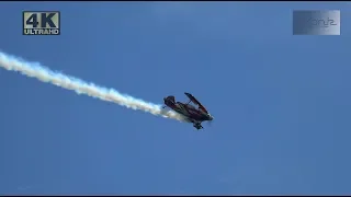 [4K] Airshow Twente Airport : Unlimited Aerobatics by Pitts Special S2B