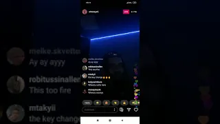 Wheezy Listens to a Crazy Beat on IG Live 2020.06.05.