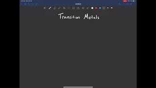 Organometallics 1: Electron Counting, Oxidation State, and Ligand Types