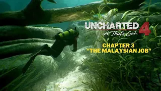 Underwater Scavenger Hunt || Uncharted 4: A Thief's End on PS5 || Chapter 3: The Malaysian Job ||