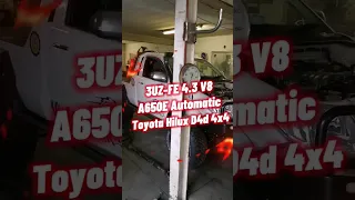 Toyota hilux D4d 4x4 /3UZ Lexus V8 VVT-i Conversion A650E 5 speed automatic transmission