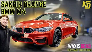 CAN WE SAVE THIS SAKHIR ORANGE BMW M4? Wax Is Dead Ultra 5 year ceramic coating!
