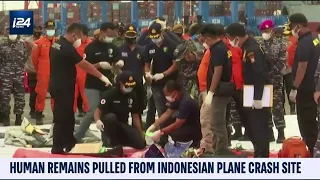 Human Remains Pulled From Indonesian Place Crash Site