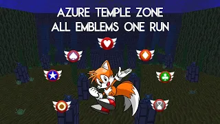 SRB2 2.2.9 ~ Azure Temple Zone - All Emblems