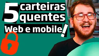 5 Hot Wallets para Celular - Carteiras de Bitcoin Criptomoedas Grátis!