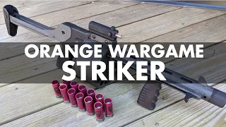 Airsoft Orange Wargame Striker / Street Sweeper Review